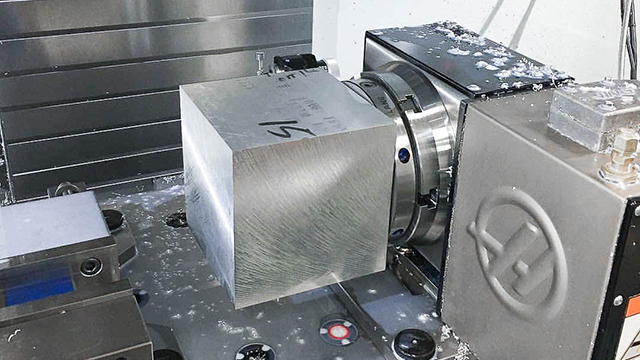 on 4th axis and trunnions