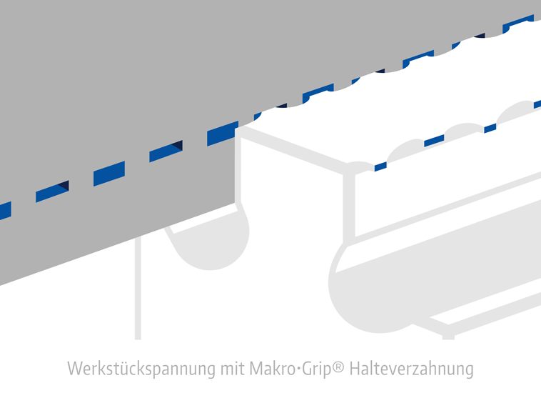 Serraggio del pezzo con Makro•Grip®