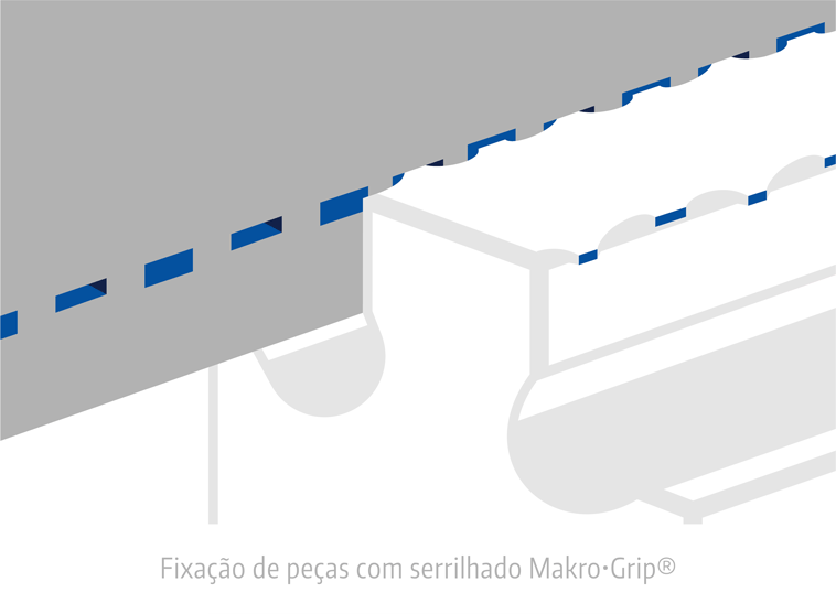 Fixação de peça com Makro•Grip®