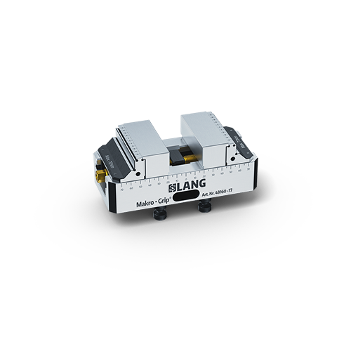 Makro•Grip® 5-Axis Vise with contour jaws