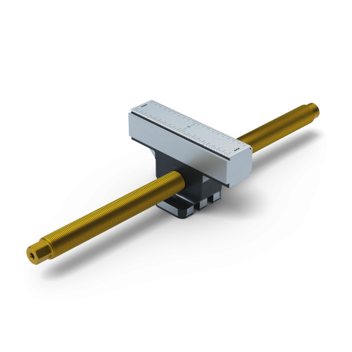 48355-TG2527 FS: Mittelbacke + Gewindespindel Makro•Grip® FS 125