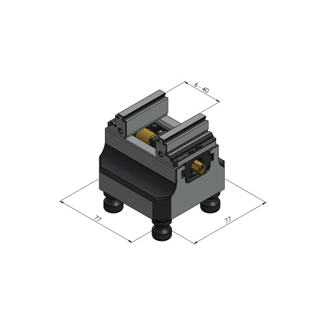 48065-46: 5-Achs-Spanner Makro•Grip® 46 (Technische Zeichnung )
