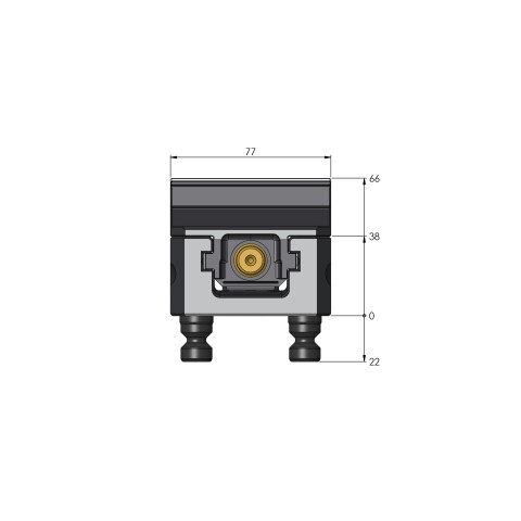 Technische Zeichnung 48409-77: Makro•Grip® 77 Konturbacken Backenbreite 77 mm für die Innenseite