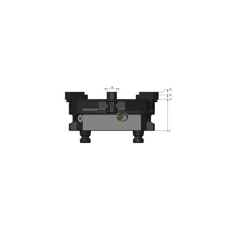 Technische Zeichnung 59616: Vasto•Clamp 96 6-Backenfutter Spannbereich 10 - 160 mm