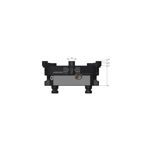 Technical drawing 59616: Vasto•Clamp 96 mandril de 6 garras faixa de fixação 10 - 160 mm
