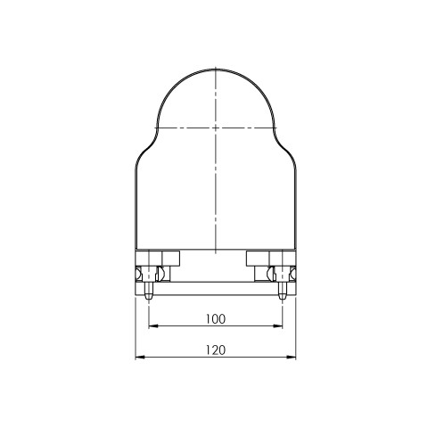 Technische Zeichnung 66930: RoboTrex 52 Greifer mechanisch