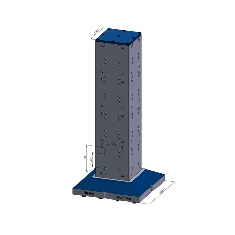 Technical drawing 70850: Quick•Point® Quick•Tower tombstone height 860 mm