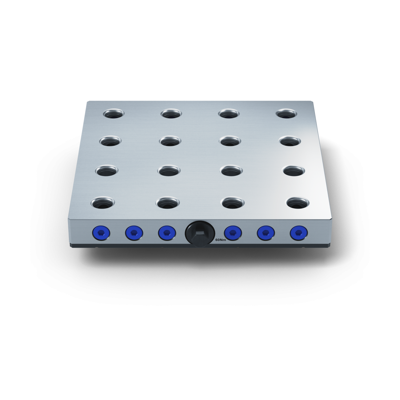 Vakuumplatte Vakuumpad Spannplatte Rastertisch 63x63 mm für CNC Router ALU ELOX Vakuumplatte Vakuumpad Spannplatte Rastertisch 63x63 mm für CNC Router ALU ELOX