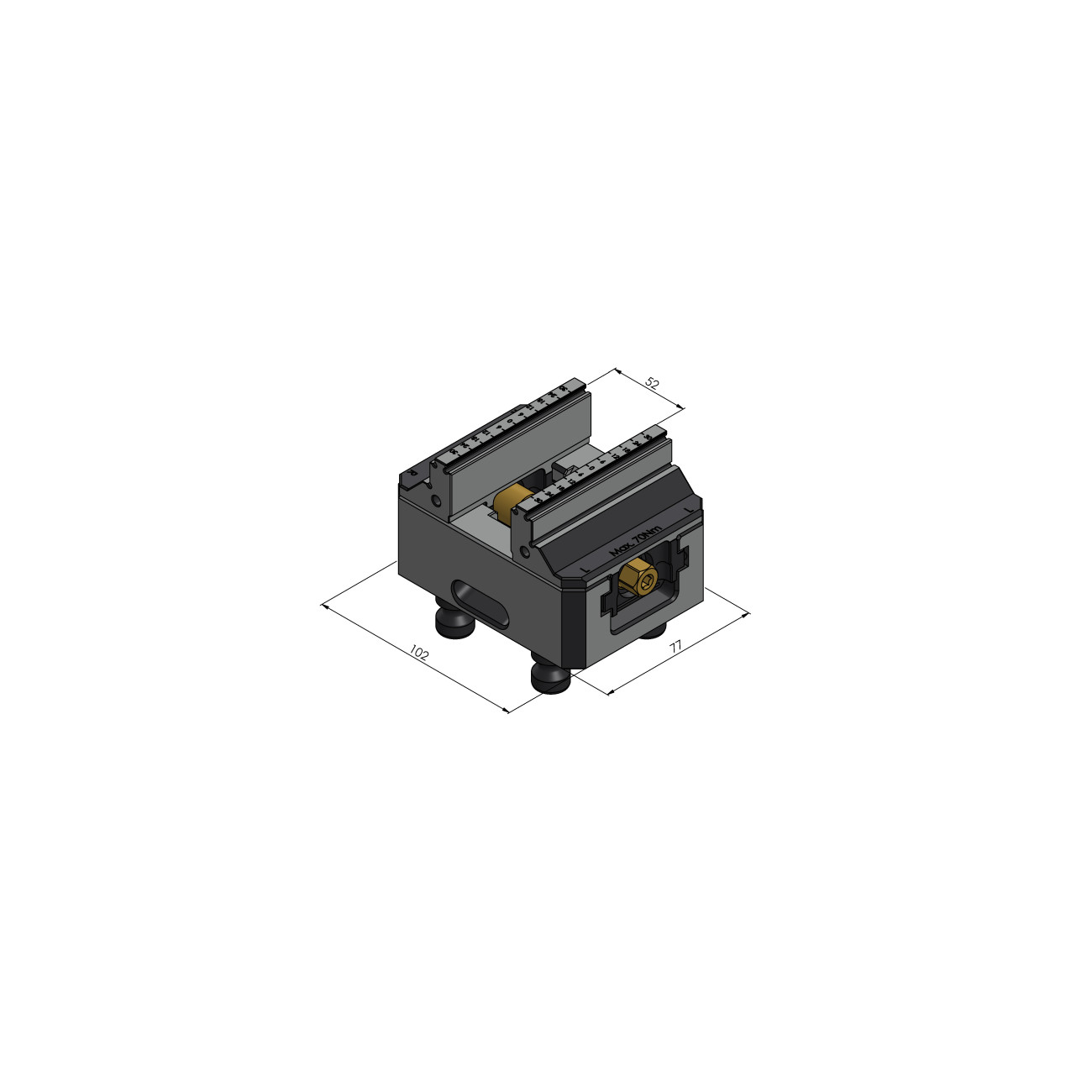 48085-77 FS: Makro•Grip® FS 5-Axis Vise | LANG Technik