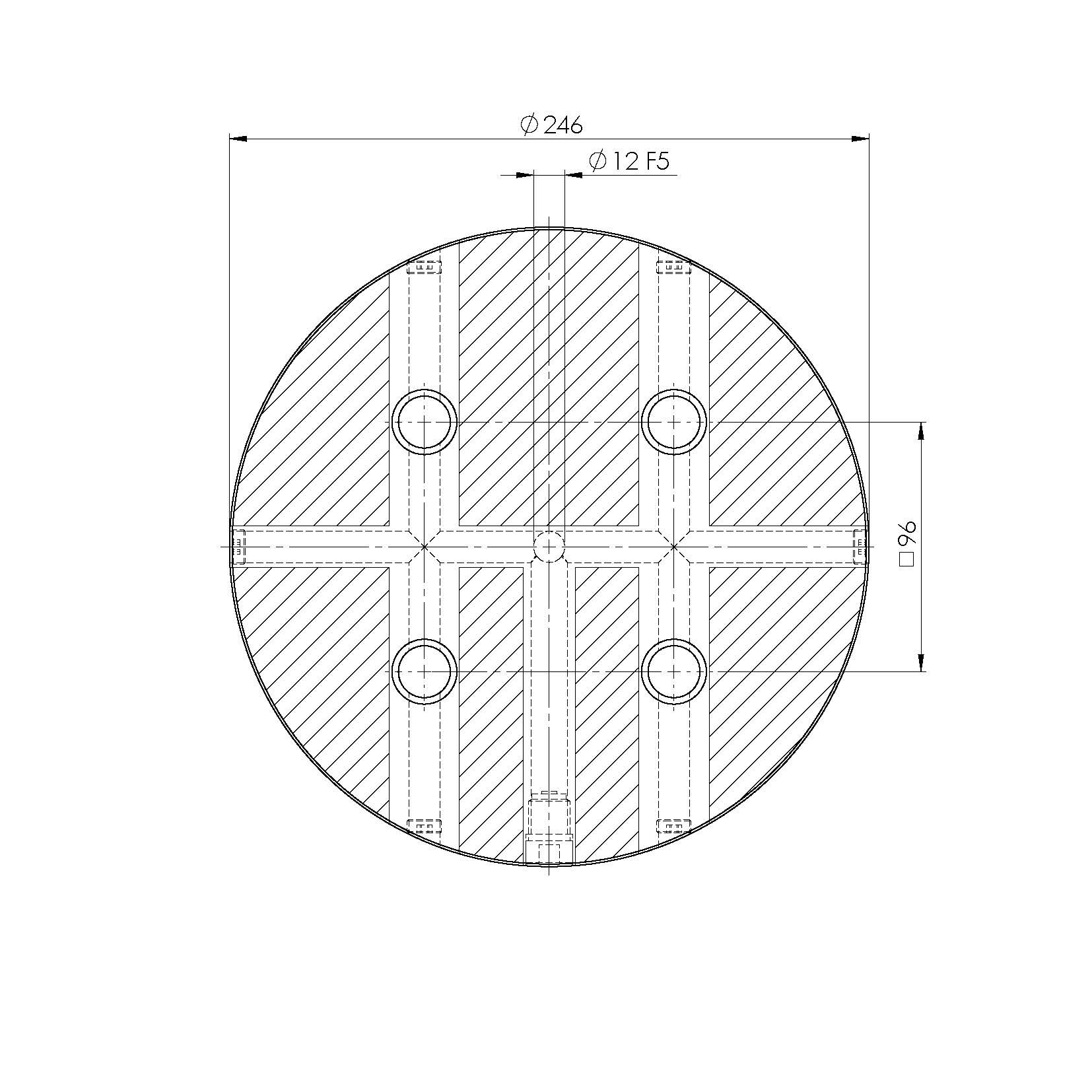 45840: Quick•Point® Round Plate | LANG Technik