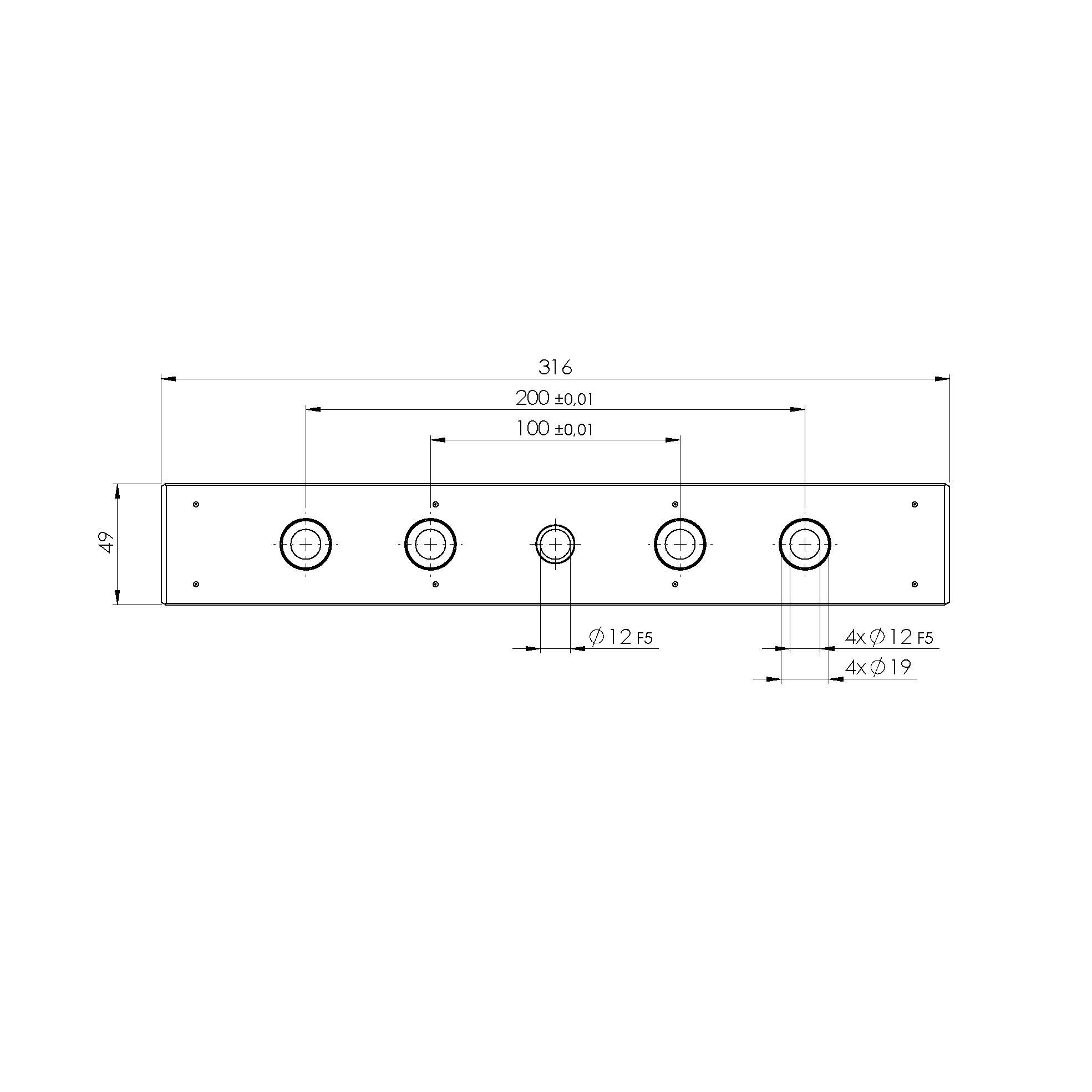 73315: Quick•Point® Rail Clamping bar | LANG Technik