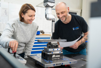 Mitarbeiter in der Qualitätssicherung