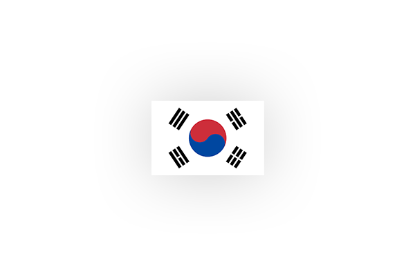 Länderflagge Südkorea