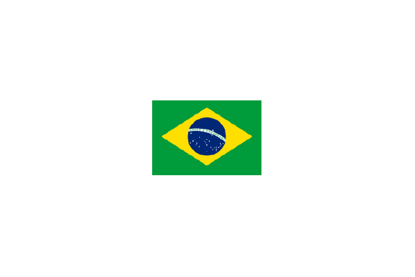 Länderflagge Brasilien 