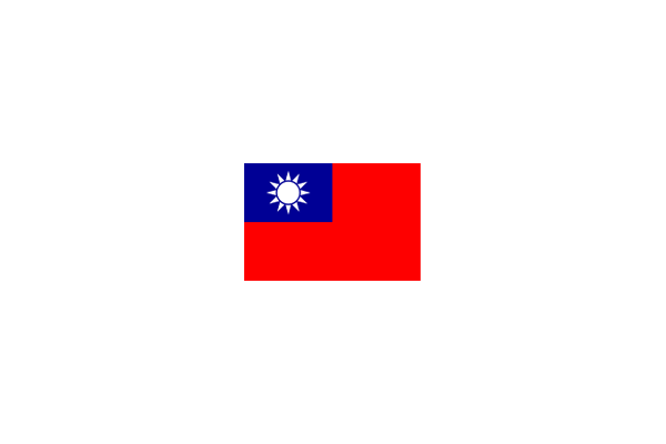 Laenderflagge Taiwan