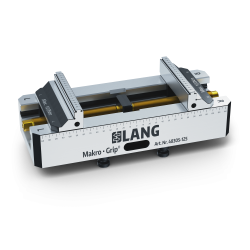 Product image 48305-125: Makro•Grip® 125 5-Axis Vise jaw width 125 mm clamping range 0 - 305 mm