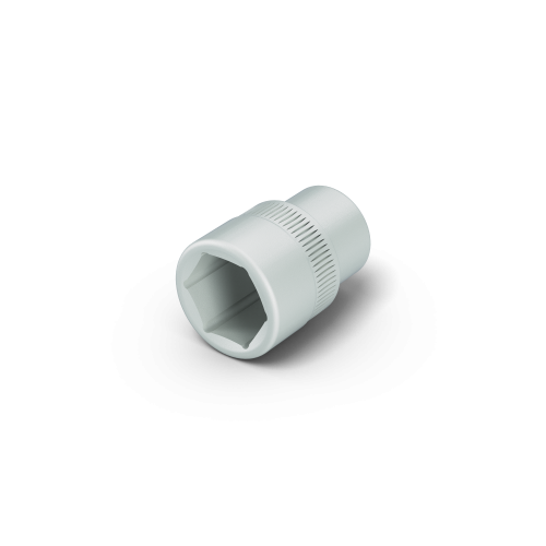 Produktbild 45509: Makro•Grip® Steckschlüssel-Einsatz mit Sechskant für Außensechskant, Schlüsselweite 15 mm