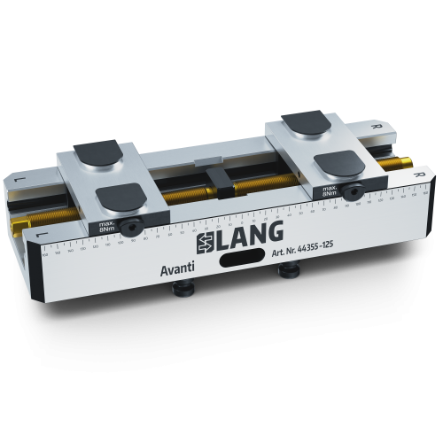Product image 44355-125: Avanti 125 Profile Clamping Vise jaw width 125 mm max. clamping range 355 mm
